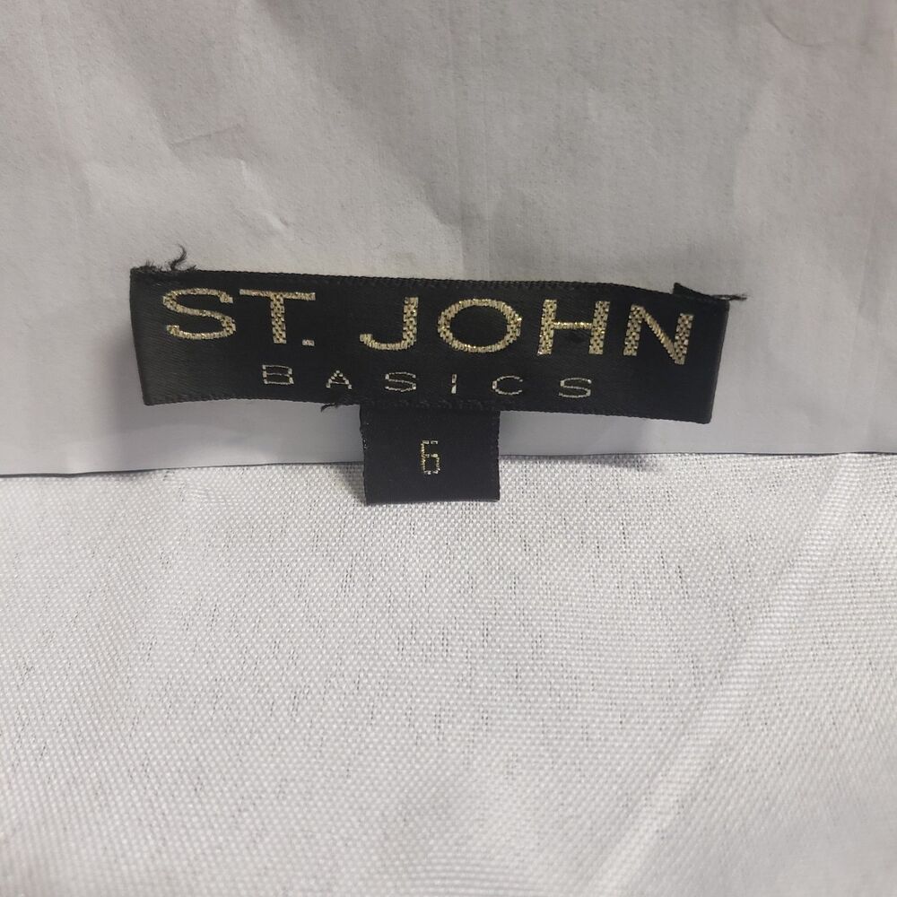 ST. JOHN BASICS Sweater label Sz 6 MMM